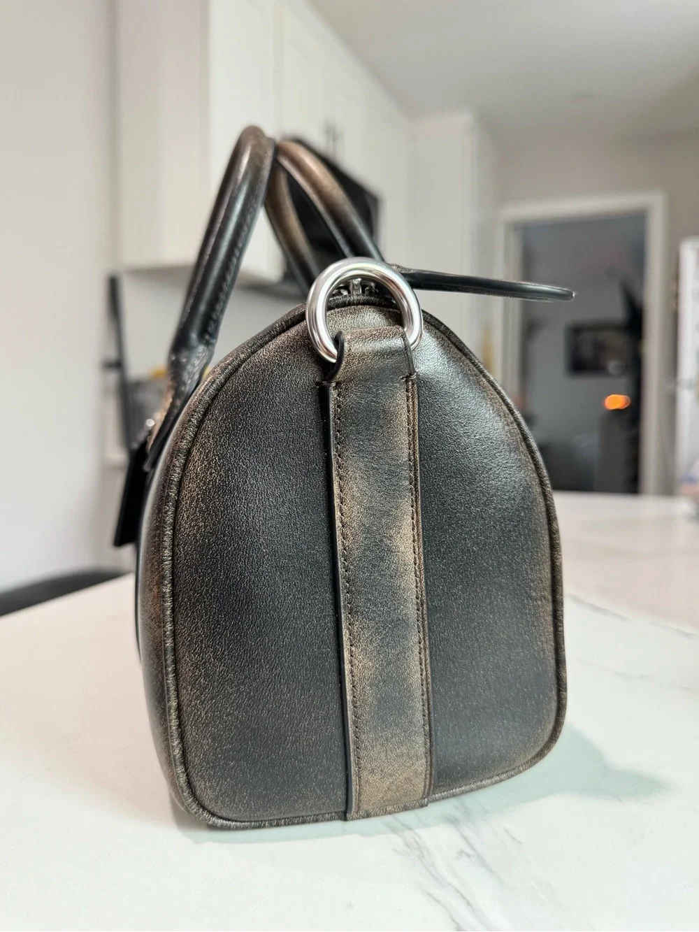 NWT - Coach - Compass 25 - Loved Leather - Picture 3 of 7